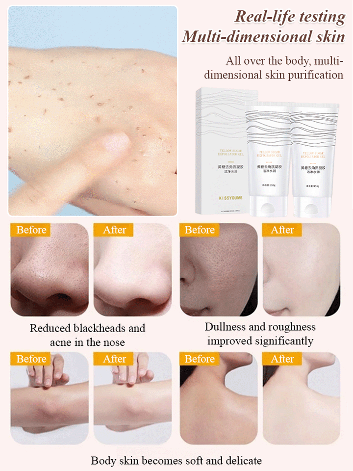 Yellow Sugar Exfoliating Gel