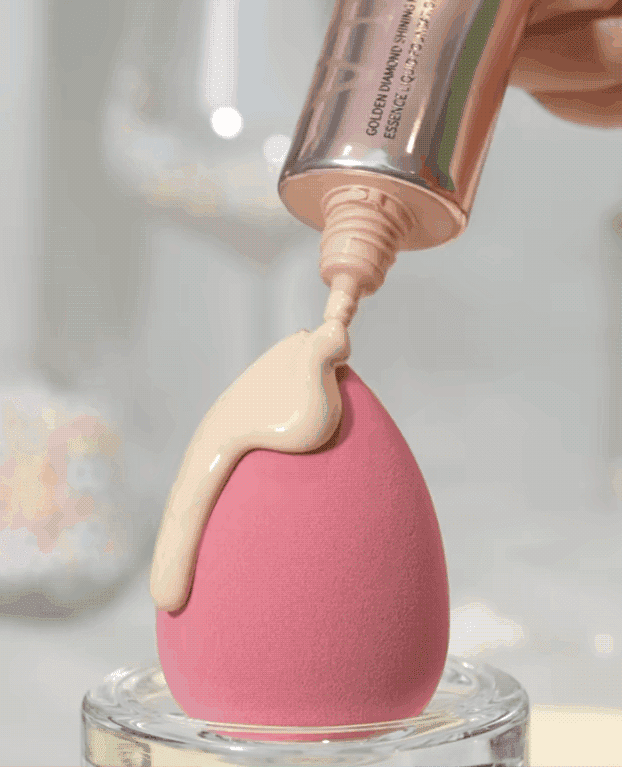 Long lasting diamond setting foundation liquid