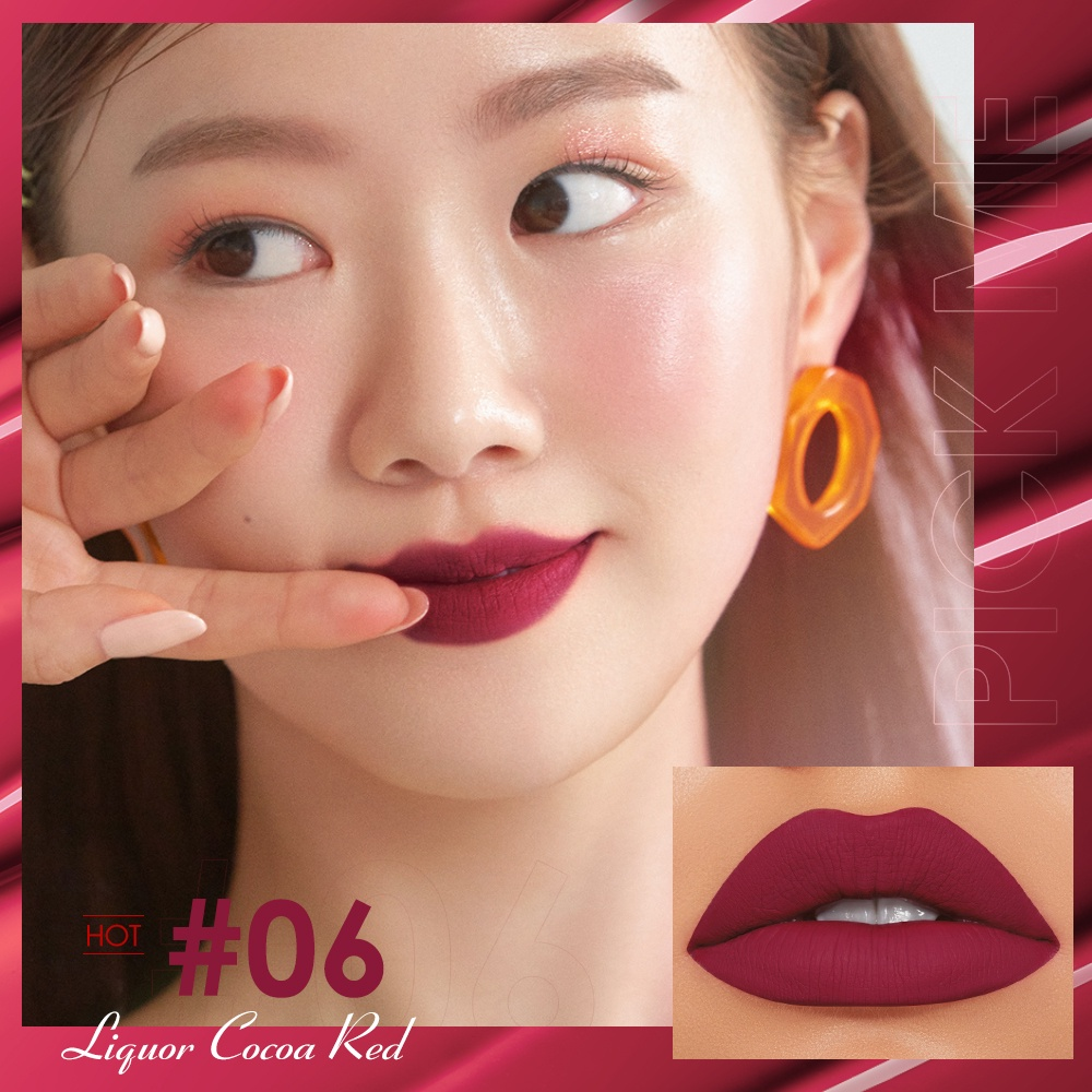 12 Colors Waterproof Lightweight Long-lasting Matte Lip Stain