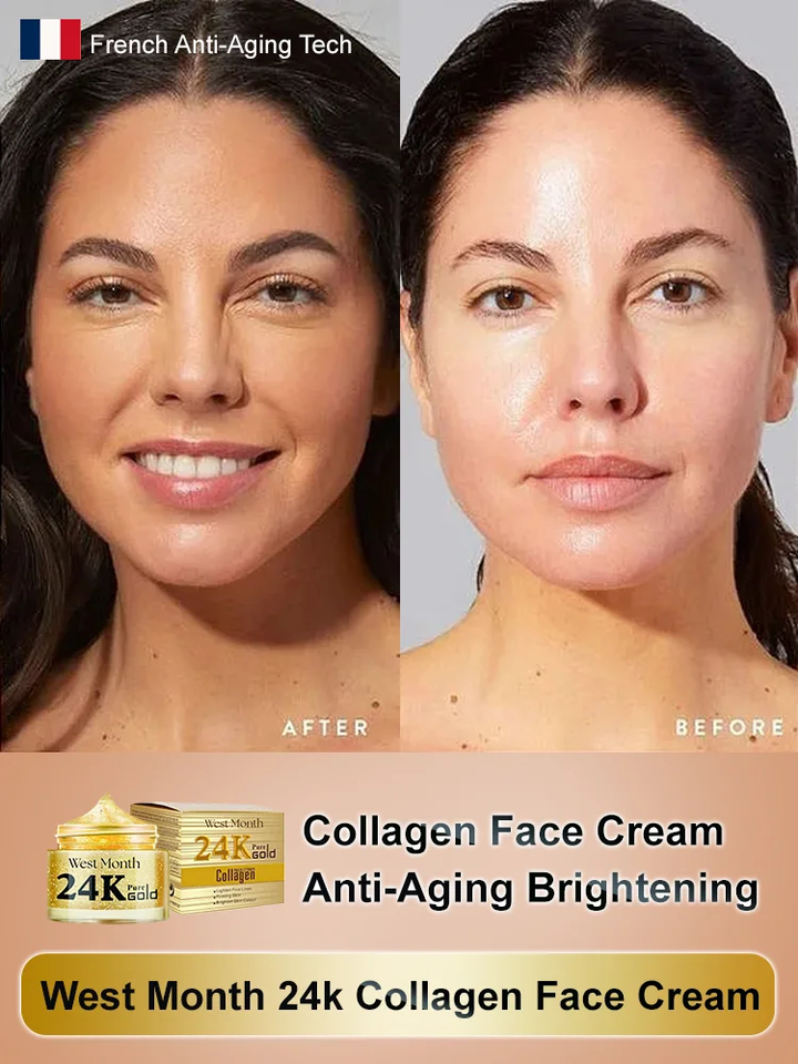 24K PURE GOLD COLLAGEN FACE CREAM