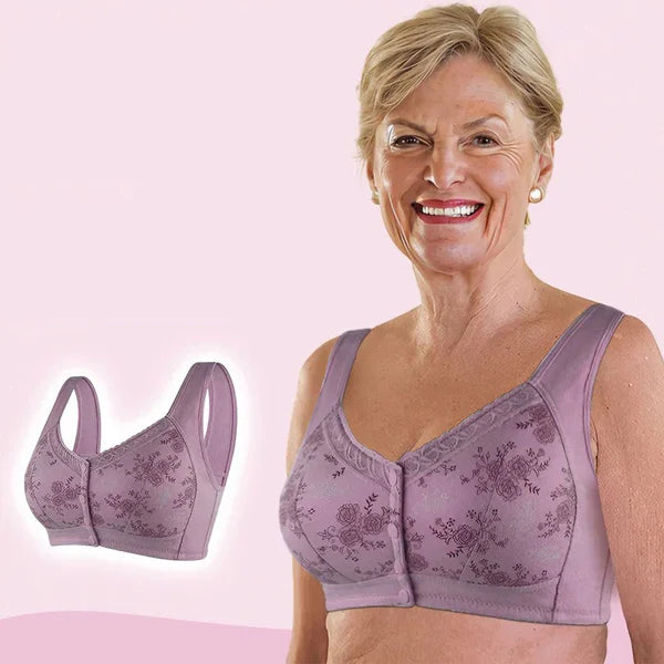 🔥 49% OFF-2024 New Cotton Front Closure Bra