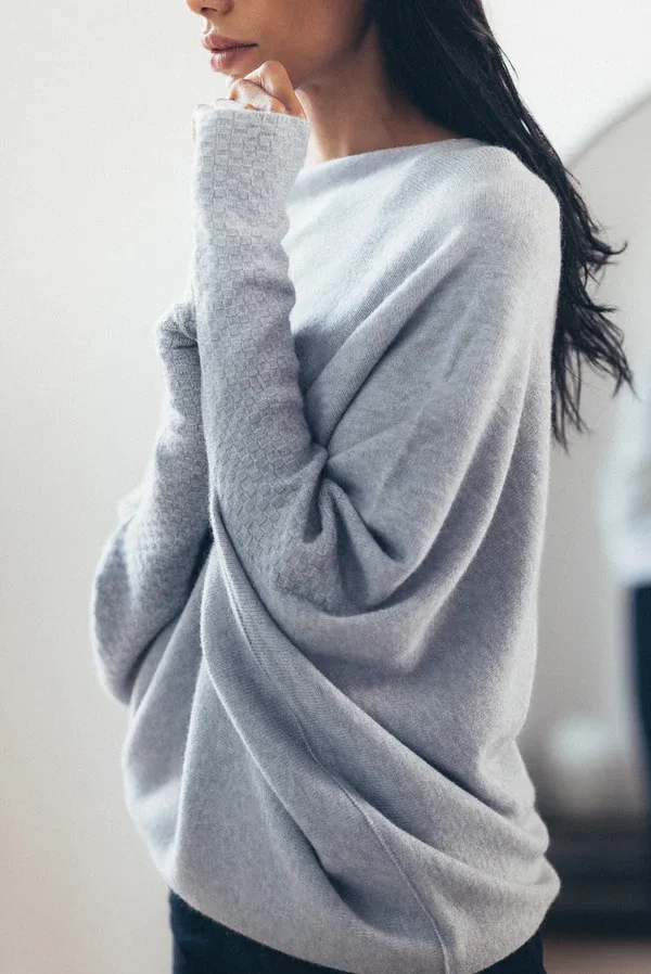 2024 NEW ASYMMETRIC DRAPED JUMPER