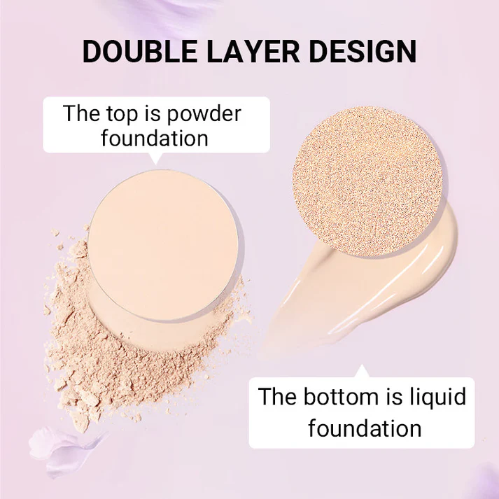 All in one Double layer Foundation Powder