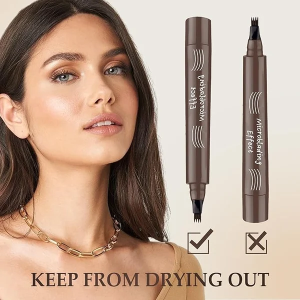 💥BUY 1 GET 1 FREE (2 PCS)-2024 Upgraded Natural Brows Eyebrow Pen