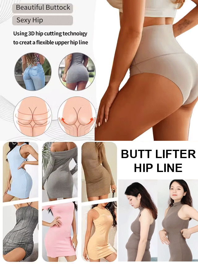 High-waisted anti-bacterial and breathable panties