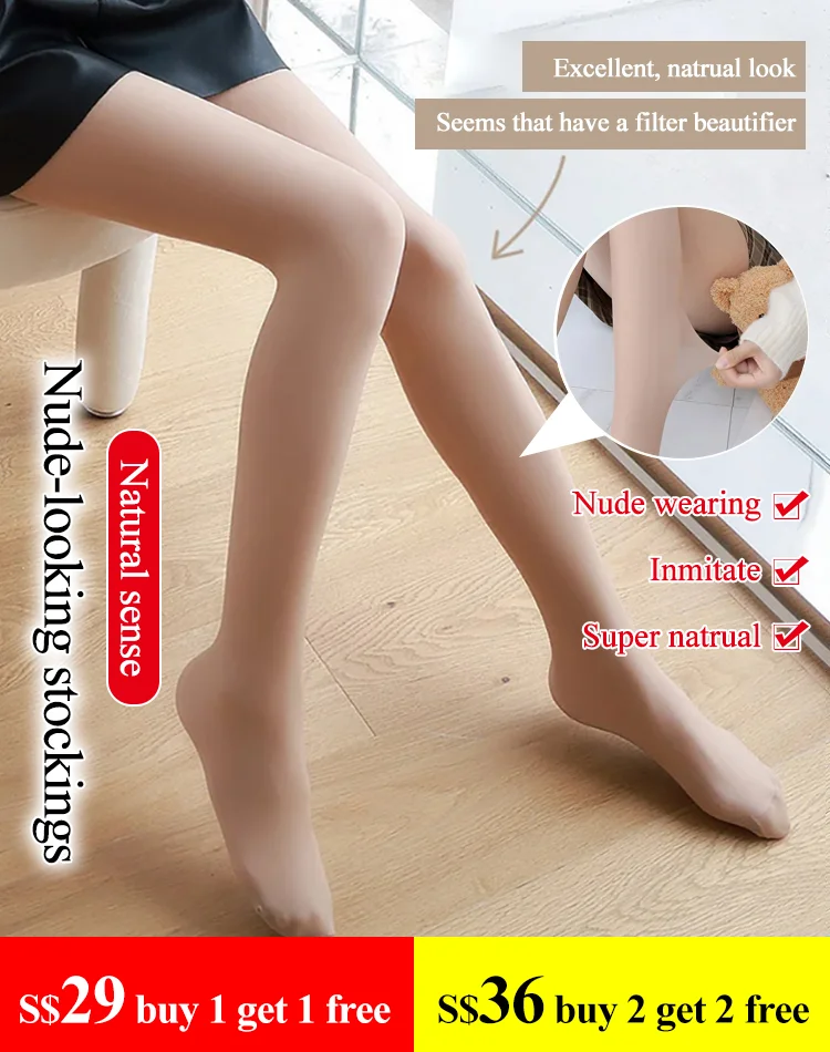 Natrual nude looking stockings
