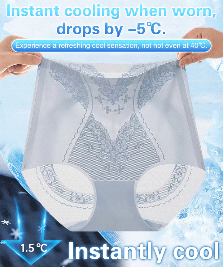 High Waist Shaping Ice Silk Underwear