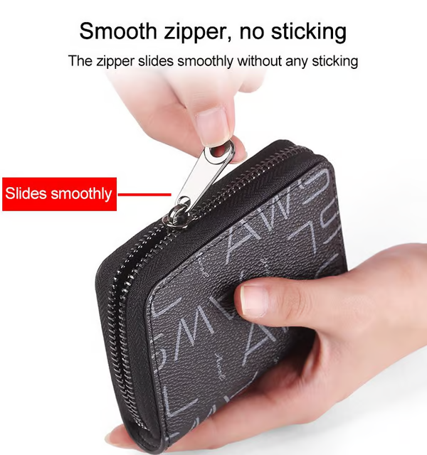 Blocking mini card holder