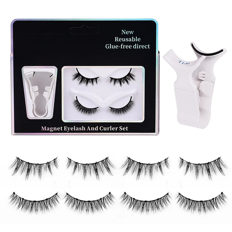 Premium Magnetic Eyelashes 🎁 Easy Quick  Safe