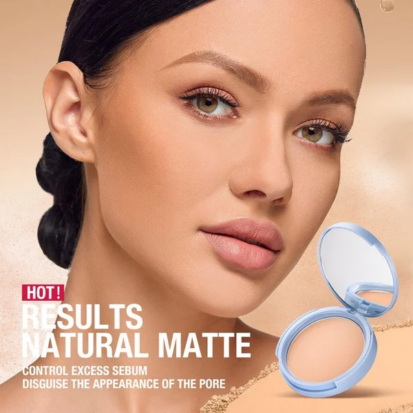 🔥Last Day Promotion 49% OFF -Oil Control Matte Perfection Pressed Powder