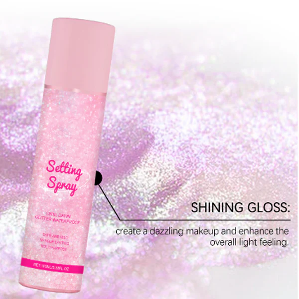 Refreshing Moisturizing and Oil-Control Setting Spray with Subtle Glow
