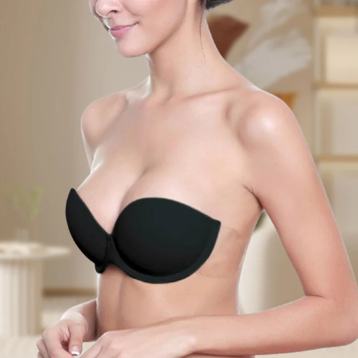Seamless Adhesive Invisible Push Up Bra Pads for Women