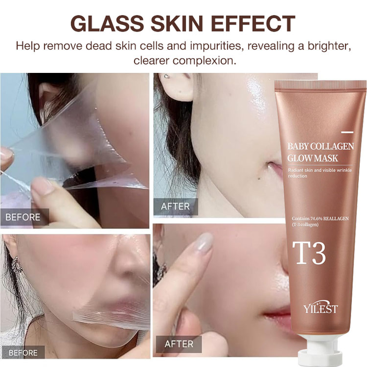 BUY 1 GET 1 FREE-T3 Baby Collagen Glow Peel Off Mask