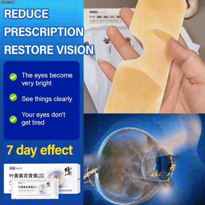Lutein and Anthocyanin Eye Patches