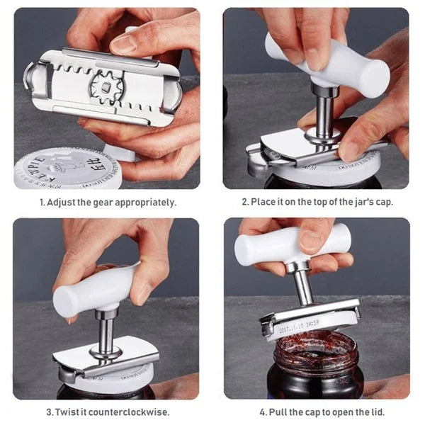 (🎅HOT SALE NOW-49% OFF) Effortless arthritis Jar Opener