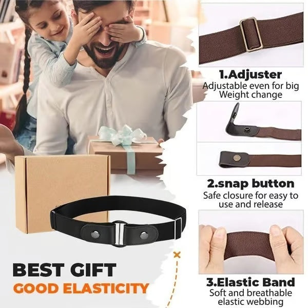 Buckle Free Elastic Belt  Unisex