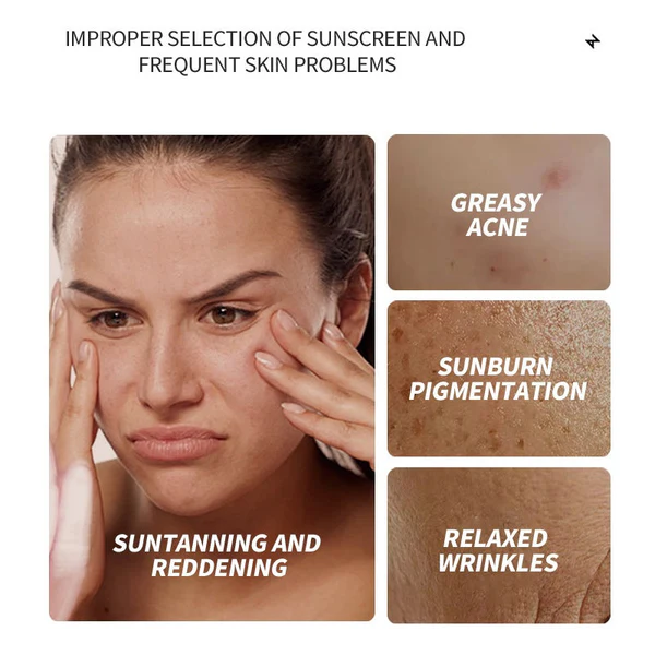 Refreshing Waterproof Sweatproof Sunscreen