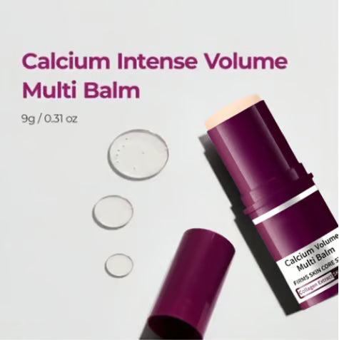 🧴✨ Calcium Volume Balm + 60ea Collagen Eye Patch | Korean Anti-Aging Skincare