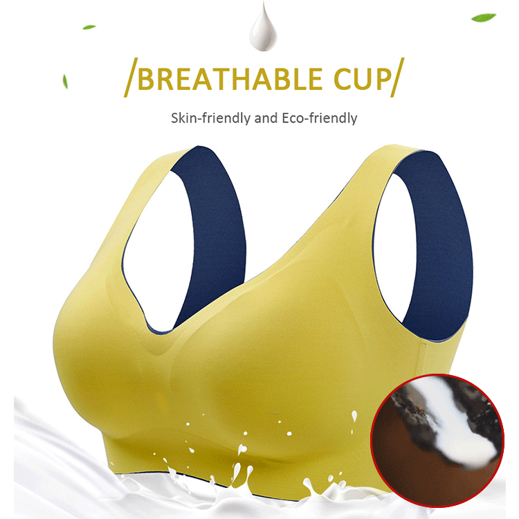 JL-Womens Seamless Latex Bra