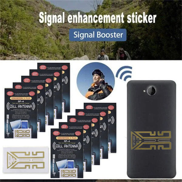 Cell Phone Signal Enhancement Stickers/