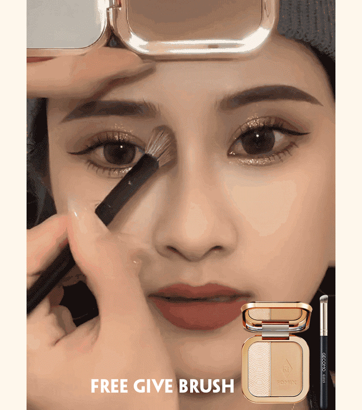 FOMIX two-color highlighter contouring plate