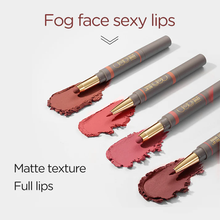 One stroke two uses double ended lipstick pencil