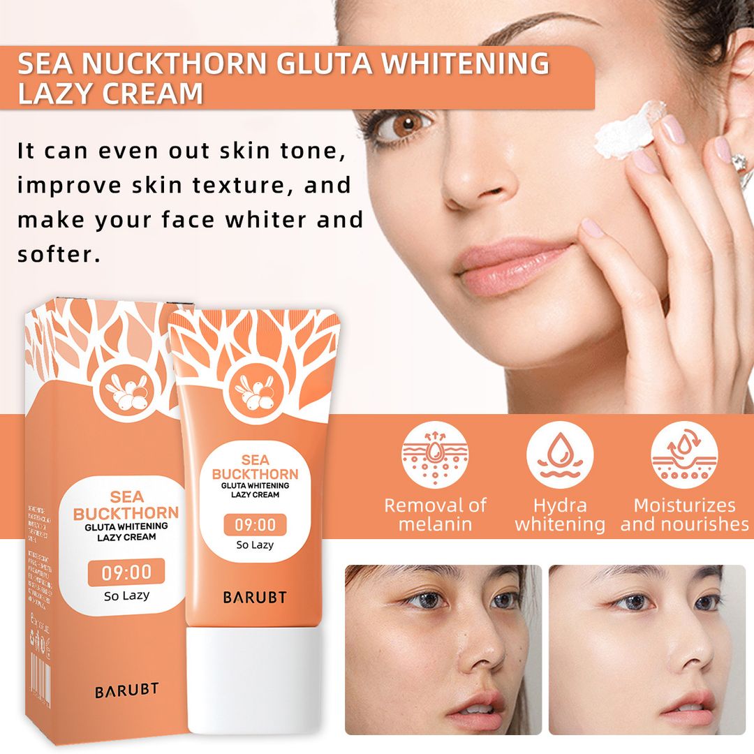 Facial Whitening Lazy Cream Moisturizing Brighten Skincare Day Cream