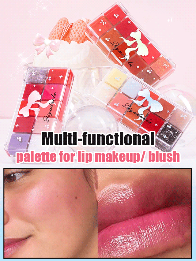 Dudu Lip Ten Color Tinted Lip Jelly Palette
