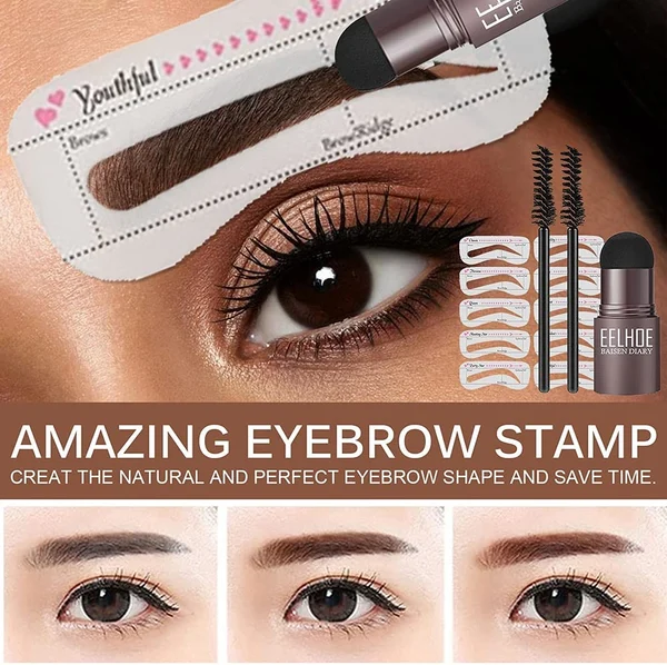 2024 New Eyebrow Stamp Stencil Kit