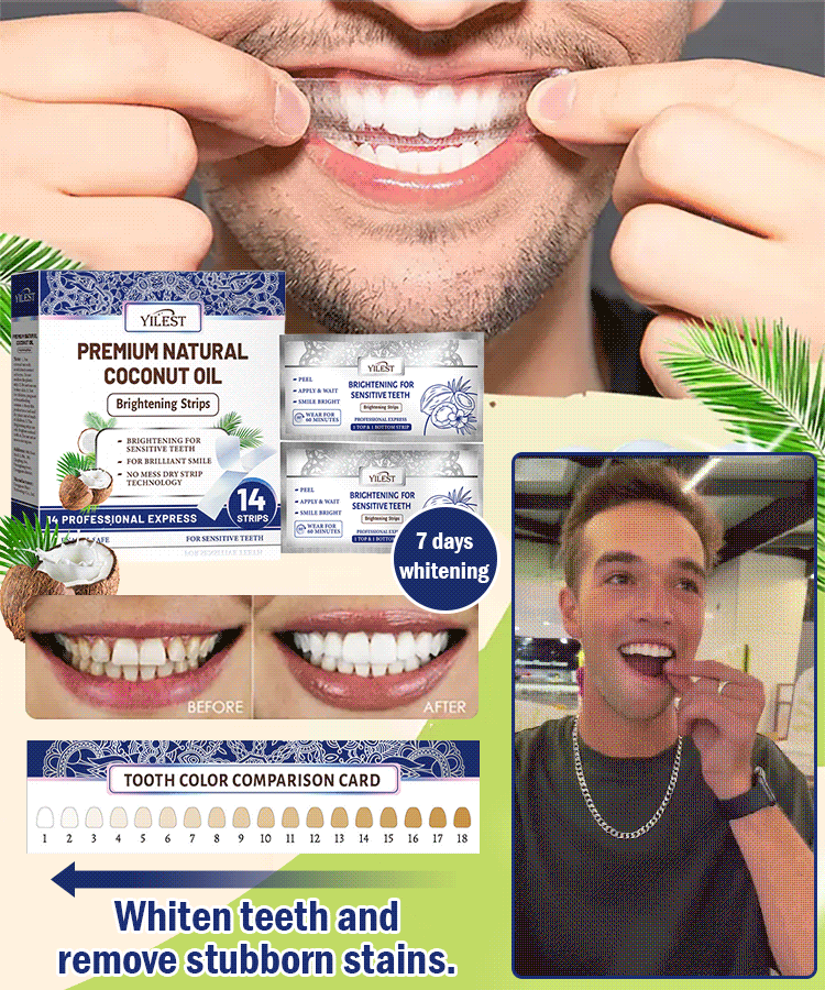 Coconut Mint Whitening Strips