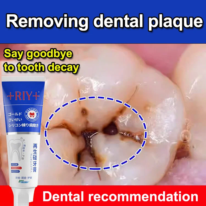 Recycled silicon toothpaste