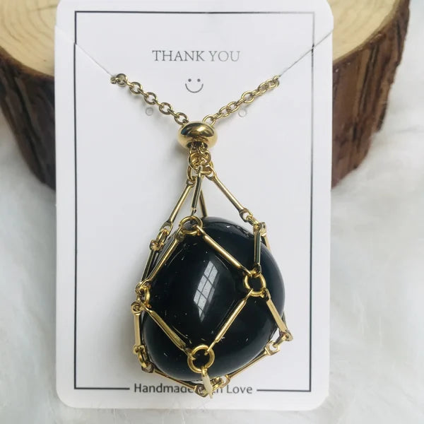 🎁2024 Crystal Stone Holder Necklace🎁