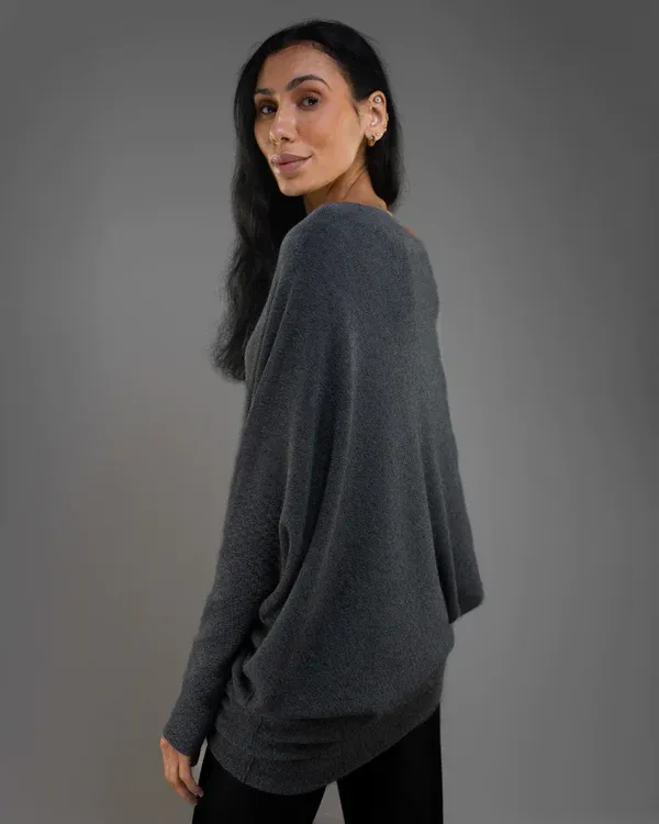 2024 NEW ASYMMETRIC DRAPED JUMPER