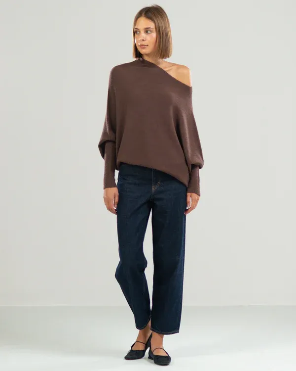 2024 NEW ASYMMETRIC DRAPED JUMPER