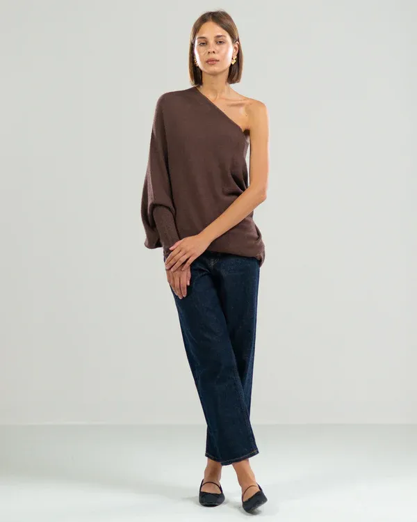2024 NEW ASYMMETRIC DRAPED JUMPER