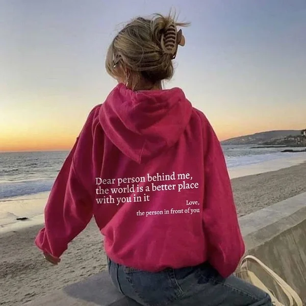 Dear Person Behind Me Unisex Sweatshirt