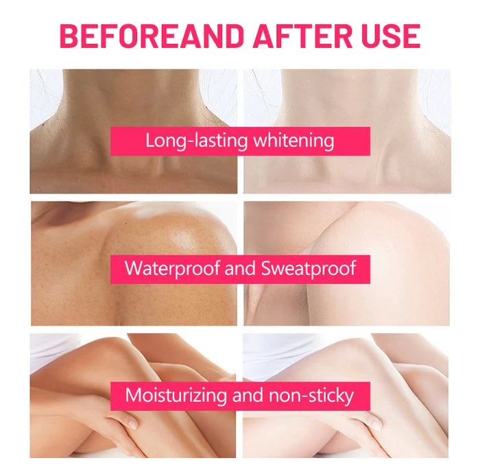 Derj Niacinamide Double Tube Body Lotion WHITENING CREAM