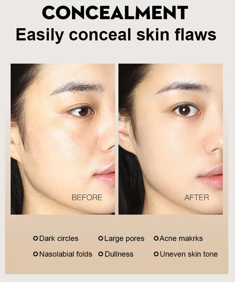 Moisturizing Oil-Control Makeup Concealer Foundation