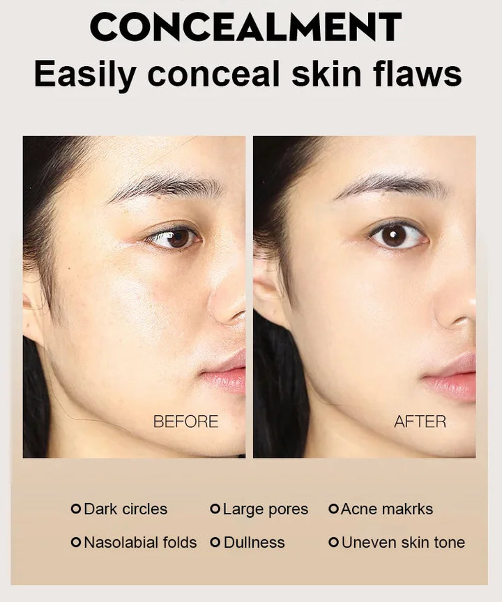 Moisturizing Oil-Control Makeup Concealer Foundation