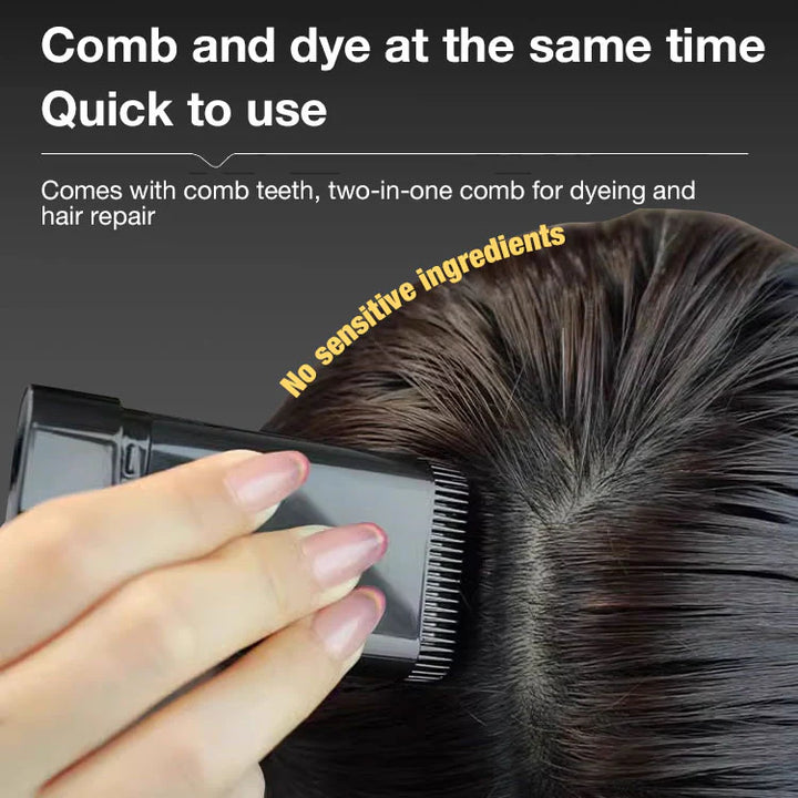UPGRADED WATERPROOF AND SWEAT-PROOF HAIR DYE COMB