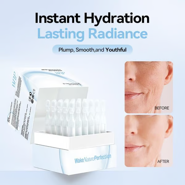 3% Hyaluronic Acid Glass Skin Single-Use Vials Skincare Comfort