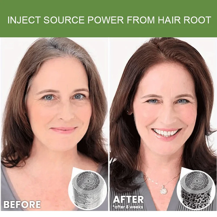 Plant ingredients DIY hair coloring shampoo