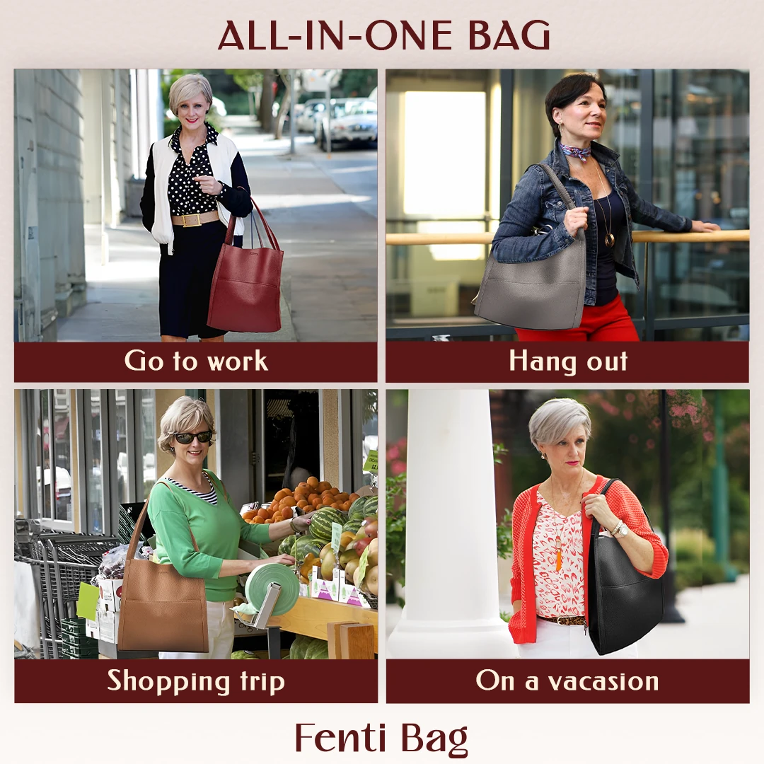 Hand sew Durable Leather Shoulder Bag