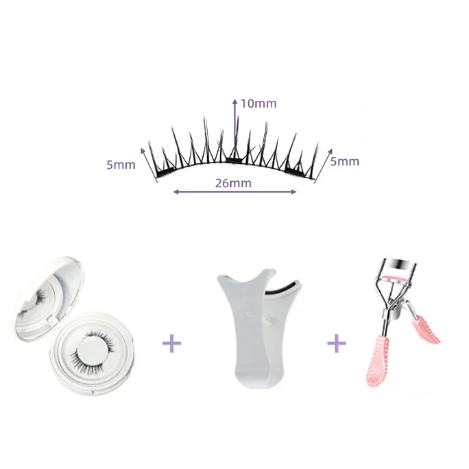 natural soft magnetic false eyelashes