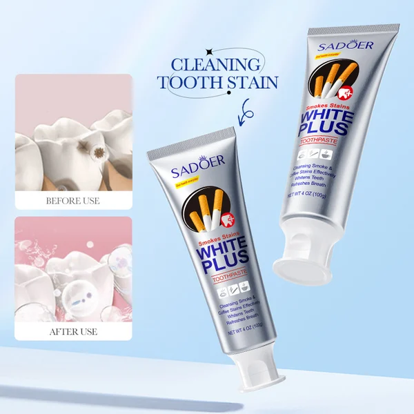 SADOER Tea Stain Remover Whitening Toothpaste - Remove years of stains