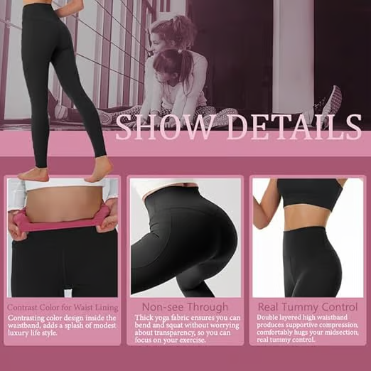 High Waisted Butt Lifting Leggings