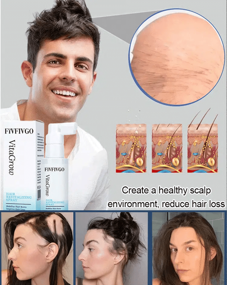 Nourishing hair vitality spray