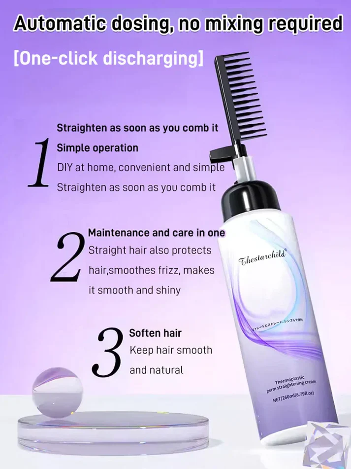 Protein Correction Hair Straightening Cream