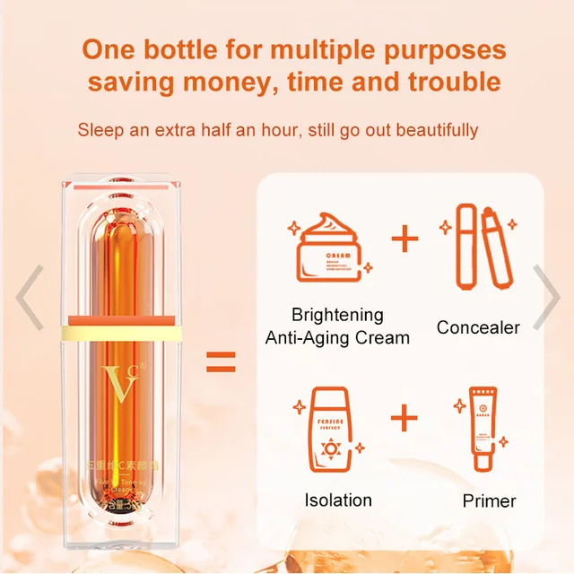 Five vitamin C natural makeup cream