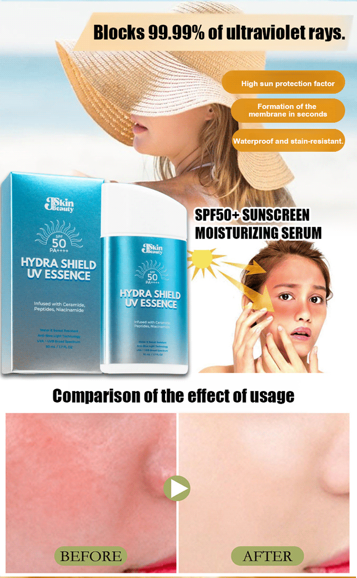 SPF50+ Sunscreen Moisturizing Essence